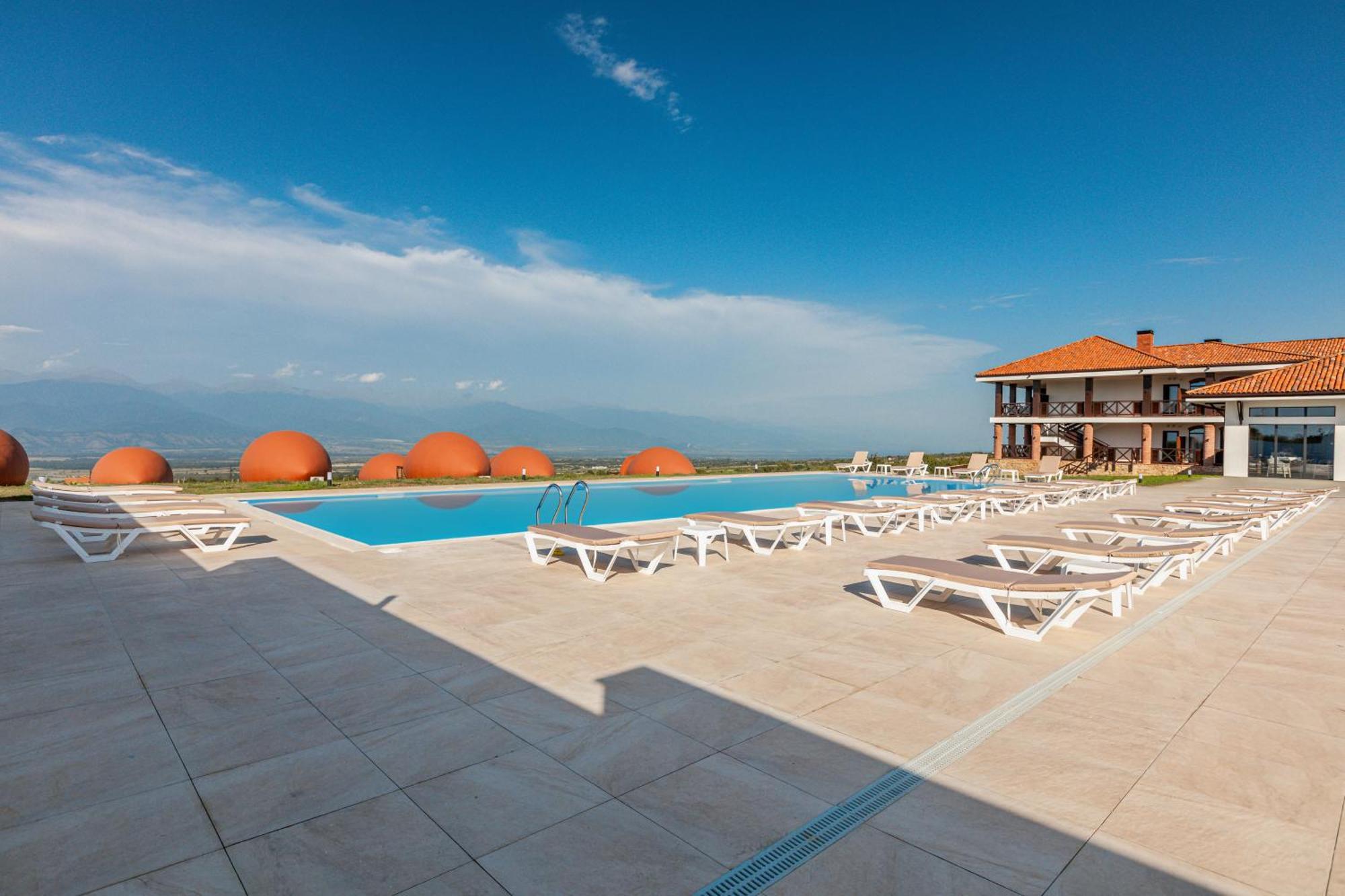 Hotel Qvevrebi Telavi Dış mekan fotoğraf